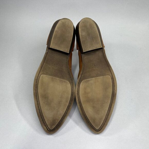 Frye Women's Rowen Slip-On Leather Ankle Booties - Picture 11 of 13